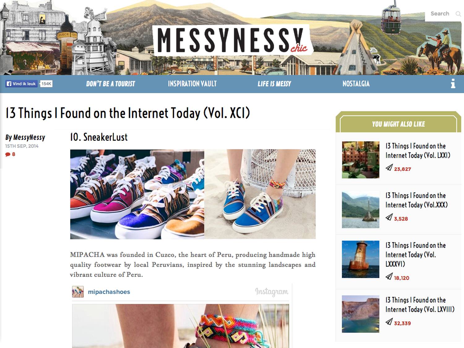 Featured on Messy Nessy Chic (13 Things I Found on the Internet Today )
