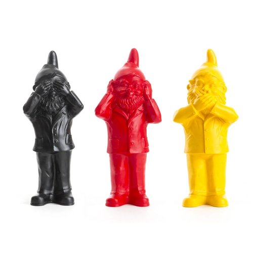 OTTMAR HORL 3 Nains Agent Secret - Noir, Jaune et Rouge OTTMAR HORL 3 Nains Agent Secret - Noir, Jaune et Rouge