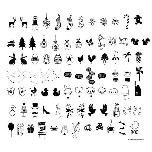 ALLC Set pour Lightbox: Celebrations ALLC Set pour Lightbox: Celebrations