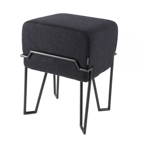 Puik BOKK pouf noir/noir Puik BOKK pouf noir/noir