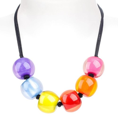 ZSISKA Collier multicolore Q06 | Colourful Beads ZSISKA Collier multicolore Q06 | Colourful Beads