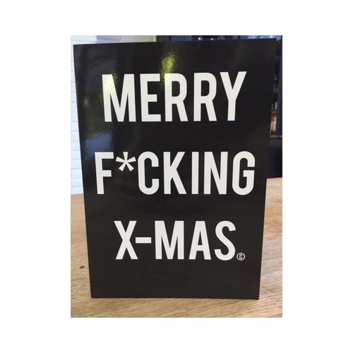 Blackflags Kaart "Happy F*cking X-mas" Blackflags Kaart "Happy F*cking X-mas"
