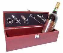 Wijn-giftbox met accessoires Wijn-giftbox met accessoires