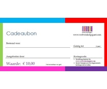 Cadeaubon € 10 Cadeaubon € 10