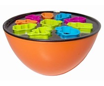 Bakset oranje (12 delig) Bakset oranje (12 delig)