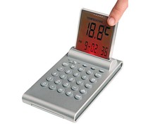 Multifunktionele alarm klok met push-up LCD display Multifunktionele alarm klok met push-up LCD display