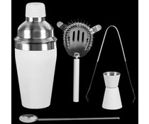 Cocktailshakerset 5 dlg wit Cocktailshakerset 5 dlg wit