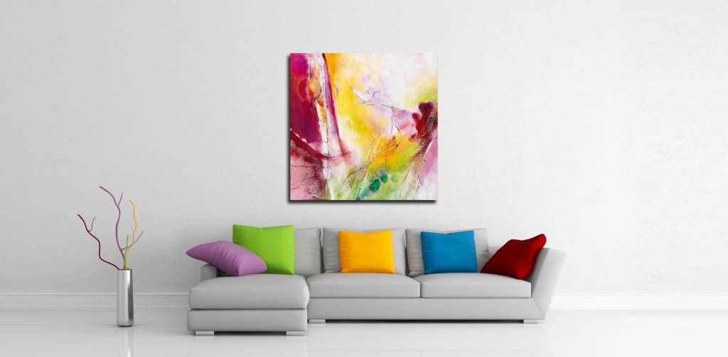 Hang uw schilderij aan uw eigen muur