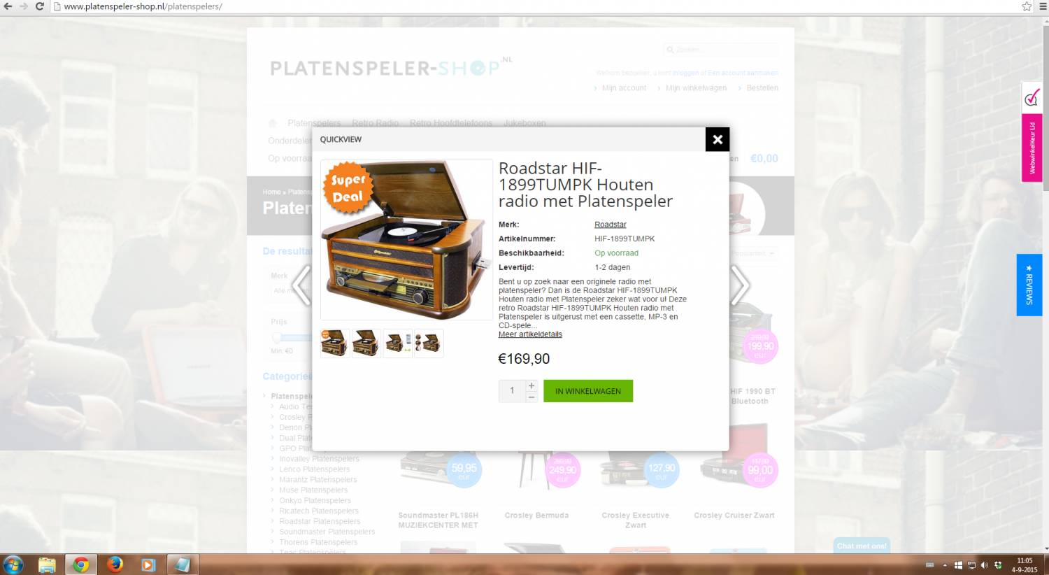 Sneller en makkelijker shoppen met de QuickView Functie