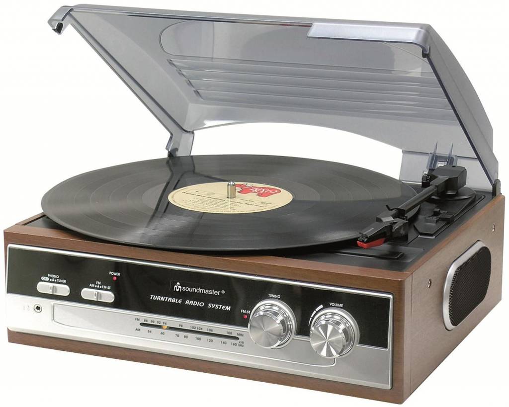 Soundmaster PL186H muziekcenter en platenspeler