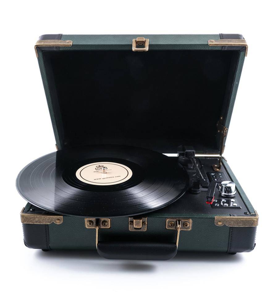 GPO Ambassador platenspeler met opneemfunctie en bluetooth