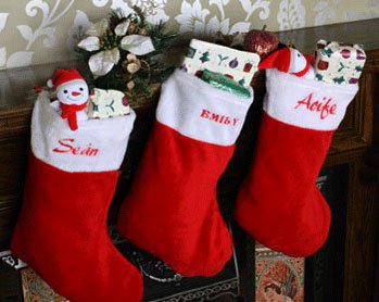 Christmas Stocking (Embroider & Print)