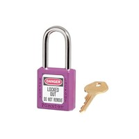 Zenex safety padlock purple 410PRP - 410KAPRP