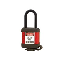 Zenex veiligheidshangslot rood 406RED - 406KARED