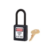 Zenex veiligheidshangslot zwart 406BLK - 406KABLK