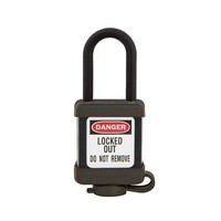 Zenex veiligheidshangslot zwart 406BLK - 406KABLK