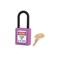 Zenex safety padlock purple 406PRP - 406KAPRP