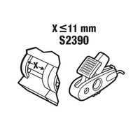 Vergrendeling voor stroomonderbrekers < 11mm S2390