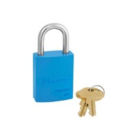 Vorhängeschloss aus Aluminium blau 6835BLU