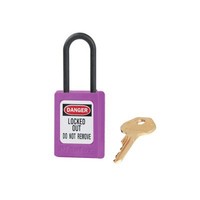 Zenex safety padlock purple S32PRP - S32KAPRP