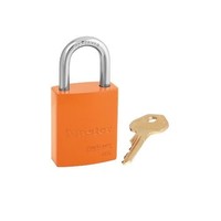 Aluminium veiligheidshangslot oranje S6835ORJ
