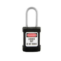Zenex safety padlock black S33BLK - S33KABLK
