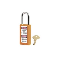 Zenex Sicherheits-vorhängeschloss orange 411ORJ - 411KAORJ