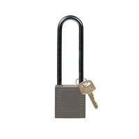 Nylon compact veiligheidshangslot grijs 814153