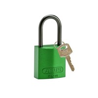 Geanodiseerd aluminium veiligheidshangslot groen 834866