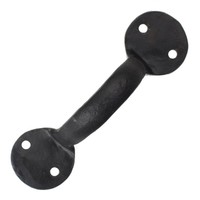 Smeedijzeren handgreep rond 105mm
