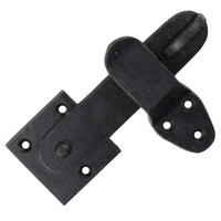 Smeedijzeren privacy grendel