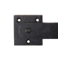 Smeedijzeren privacy grendel