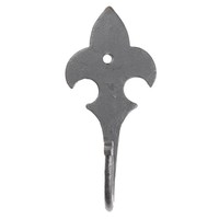 Kapstokhaak smeedijzer fleur-de-lis