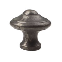 Gietijzeren kastdeurknop 36mm