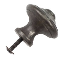Gietijzeren kastdeurknop 36mm