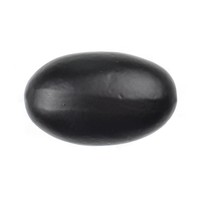 Gietijzeren kastdeurknop ovaal - 42mm