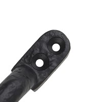 Gietijzeren handgreep 134mm - zwart