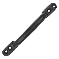 Gietijzeren handgreep 155mm - zwart