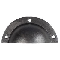 Gietijzeren komgreep blank - 93mm