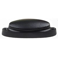 Gietijzeren komgreep zwart - 78mm