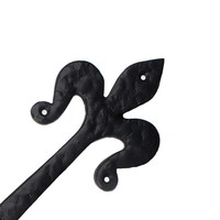 Gietijzeren sierscharnier 425 x 147mm