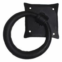 Smeedijzeren deurklopper rond