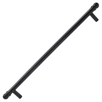 Gietijzeren handgreep zwart gelakt - 345mm