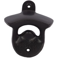 Gietijzeren flessenopener - zwart