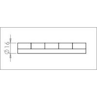 Gietijzeren scharnier Speer 275 mm
