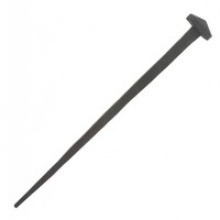 Hand gesmede nagel 155 mm - vierkante piramide kop