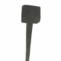 Hand gesmede nagel 155 mm - vierkante piramide kop