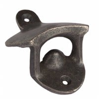 Gietijzeren flesopener wand - blank