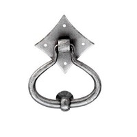 Hand gesmede deurklopper “Wealden” Pewter finish.