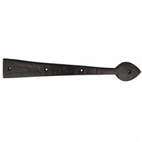 Gietijzeren sierscharnier 350 x 47mm - G0042